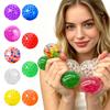 3,5 см Разноцветный сенсорный мячик-антистресс с бусинами, Мягкая успокаивающая игрушка для детей и взрослых