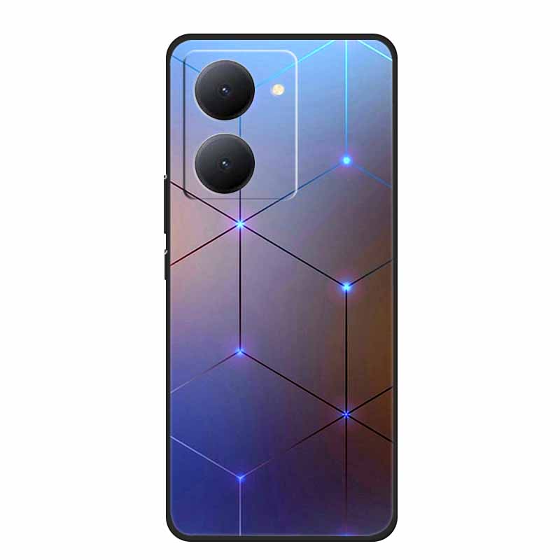 Для VIVO Y36 Y78m Y27 5G Чехол Животные Мягкий Силиконовый Задний Чехол Чехлы для Телефона для VIVO Y27 5G VIVOY36 5G 6.64" Крутой Волк Кошка Fundas