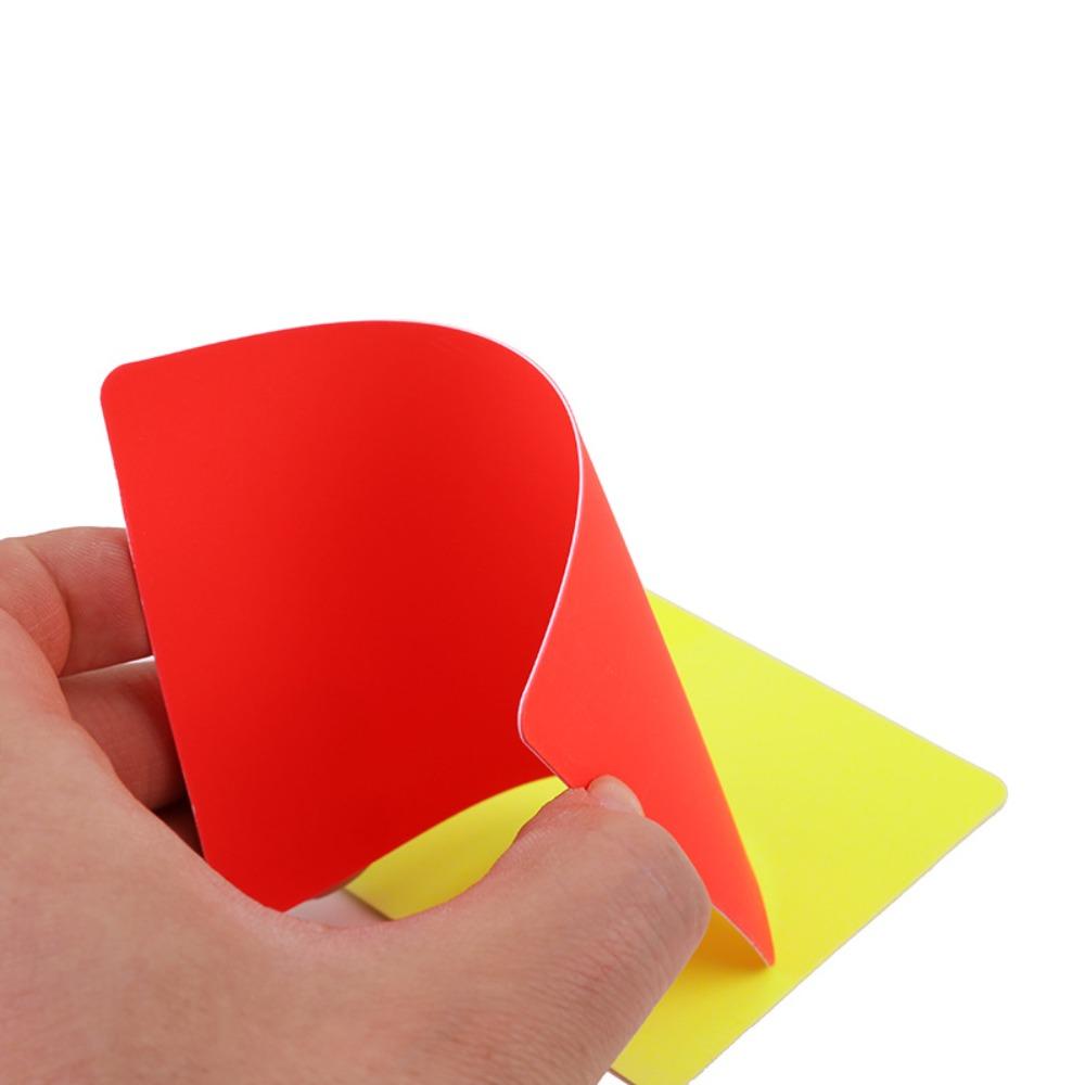Red Card Football Referee Cards Yellow Card Soccer Referee Red Yellow Card Training