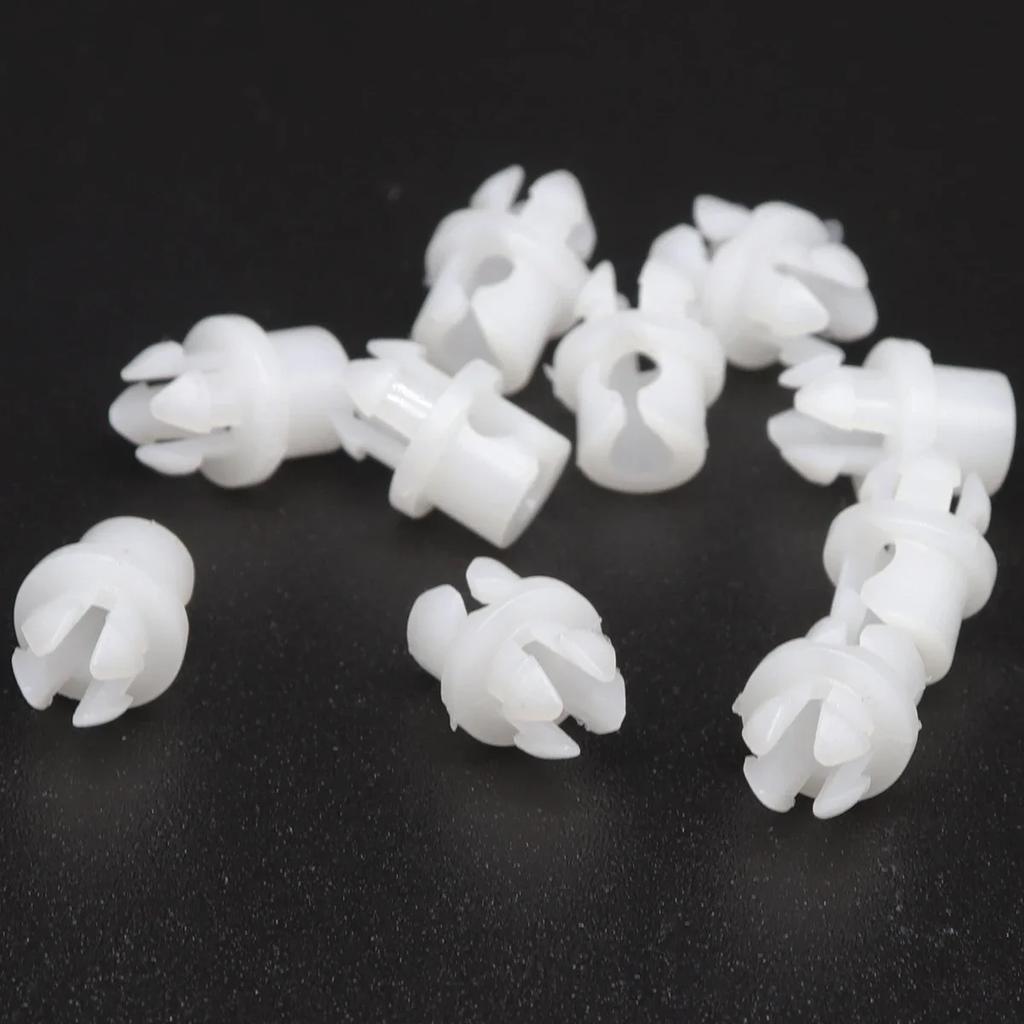 10X зажимы для соединения тяги замка двери, передний и задний внутренний зажим, ремонтный зажим, автоматический крепеж для VW T4 1990 - 2003