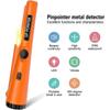 Металлодетектор-пинпоинтер, профессиональная водонепроницаемая ручная указка-указатель, зонд для поиска сокровищ с батареей 9 В и светодиодом