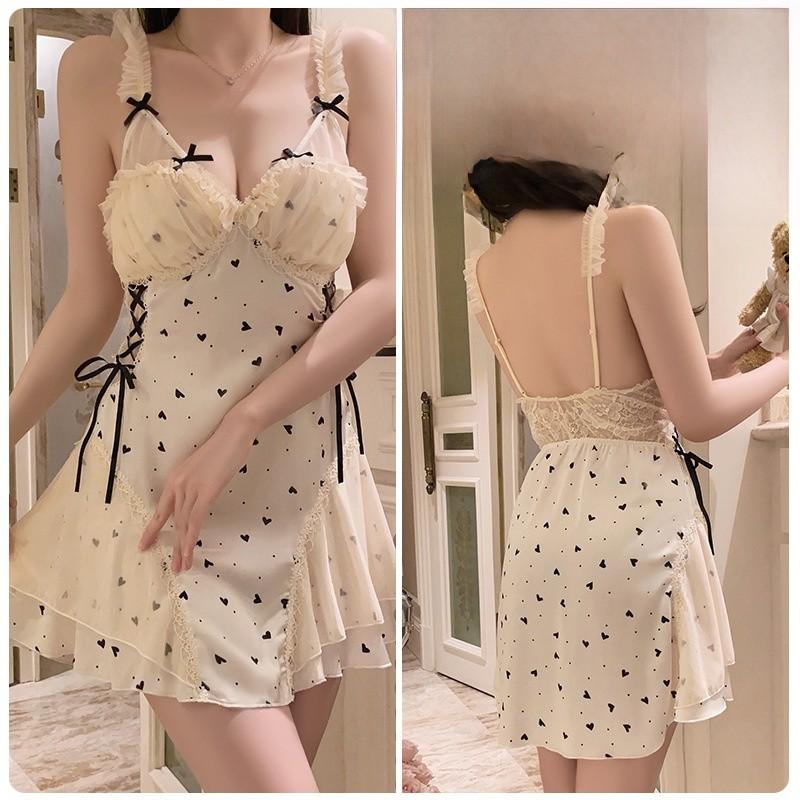 Young Women Sexy Lingerie With Vneck And Stretchy Material For Home And Hotel Comfort