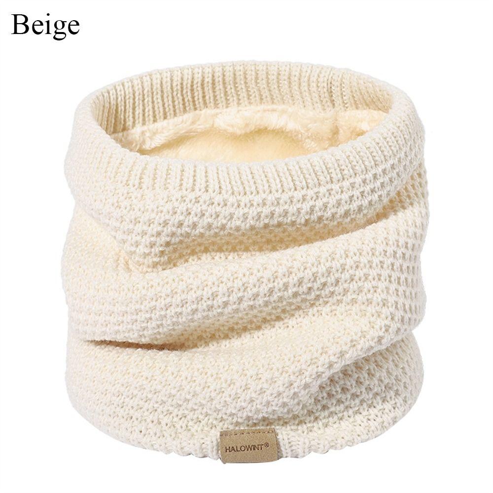 Сохраняющий тепло шарф-труба вязаный лыжный шарф повседневная маска для лица для улицы