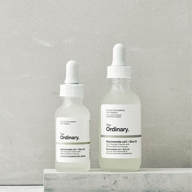 THE ORDINARY Ниацинамид 10% + Цинк 1% 2 типа (Все типы кожи, сыворотка для себума/пор)