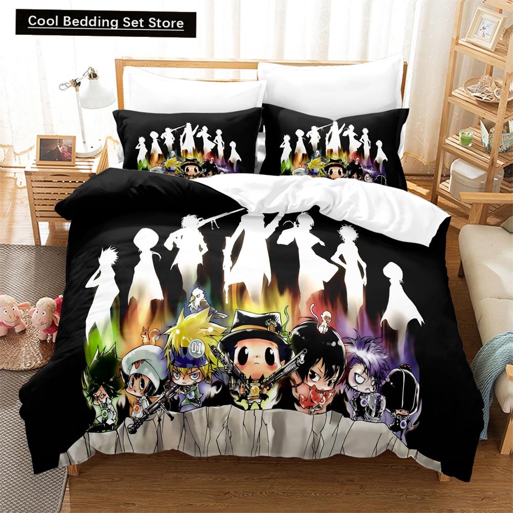 Новые 3D The Family Teachers REBORN Tsuna комплекты постельного белья пододеяльник с наволочкой Twin Full Queen King постельное белье пододеяльник