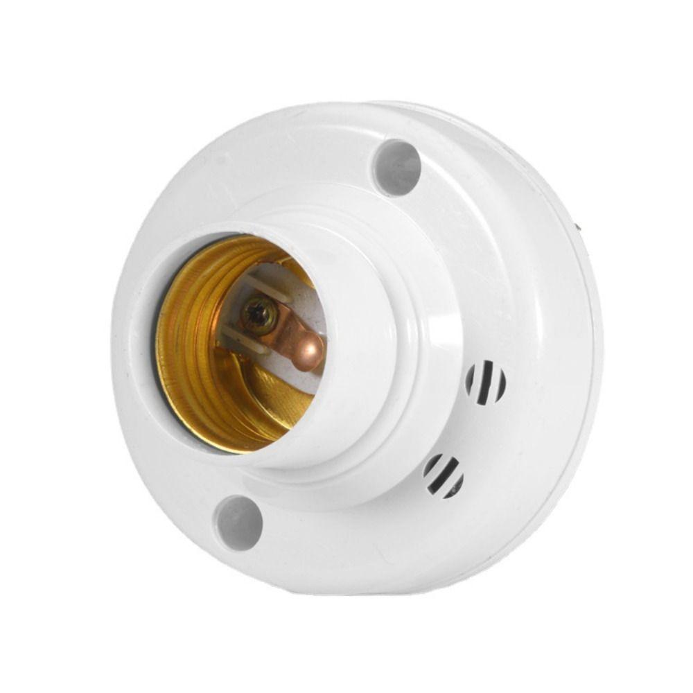Sound Voice Control LED Bulb Holder E27 Screw Light Socket Adapter  for Corridor Stairs