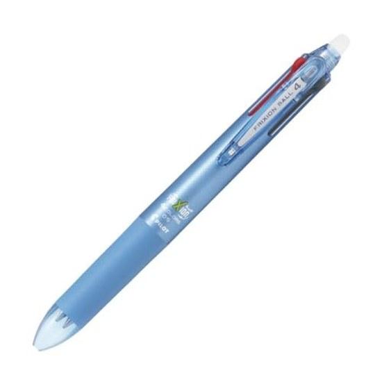 Шариковая ручка Pilot Friction Ball 4 0,5 мм Extra Fine Разные цвета (Черный Красный Синий Зеленый) Свет (ЛКФБ-80ЭФ-ЛБ)