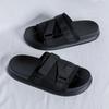 Fashion 2025 Men Casual Leather Sandals Male High Quality Outdoor Soft Comfortable Walking Anti Slip Slippers Gentleman Open Toe Shoes
