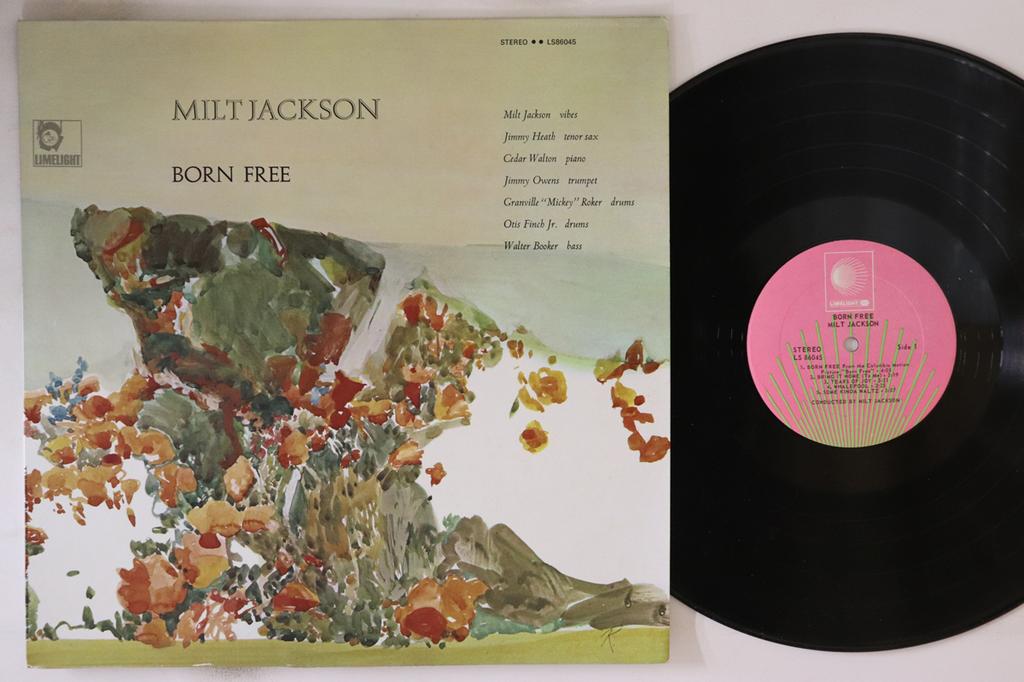 LP Пластинка МИЛТ ДЖЕКСОН - Рожденный свободным LS86045 LIMELIGHT 1968 США Джаз Б/У