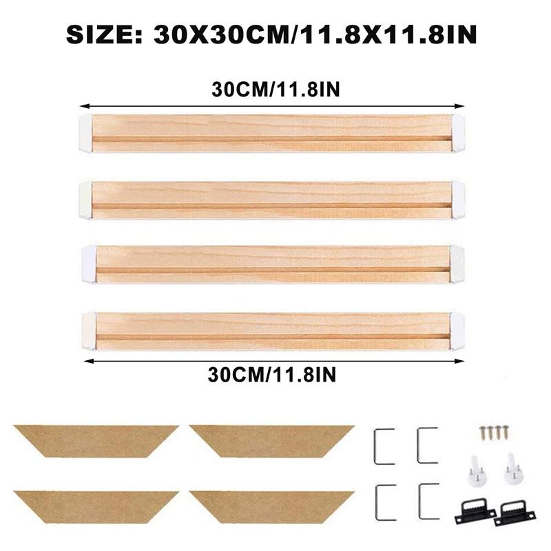 Рамка для масляной живописи, фоторамка, деревянная рамка ручной работы, комплект панелей, алмазное изображение, плакат, рекламная рамка, холст, живопись, клейкая подложка