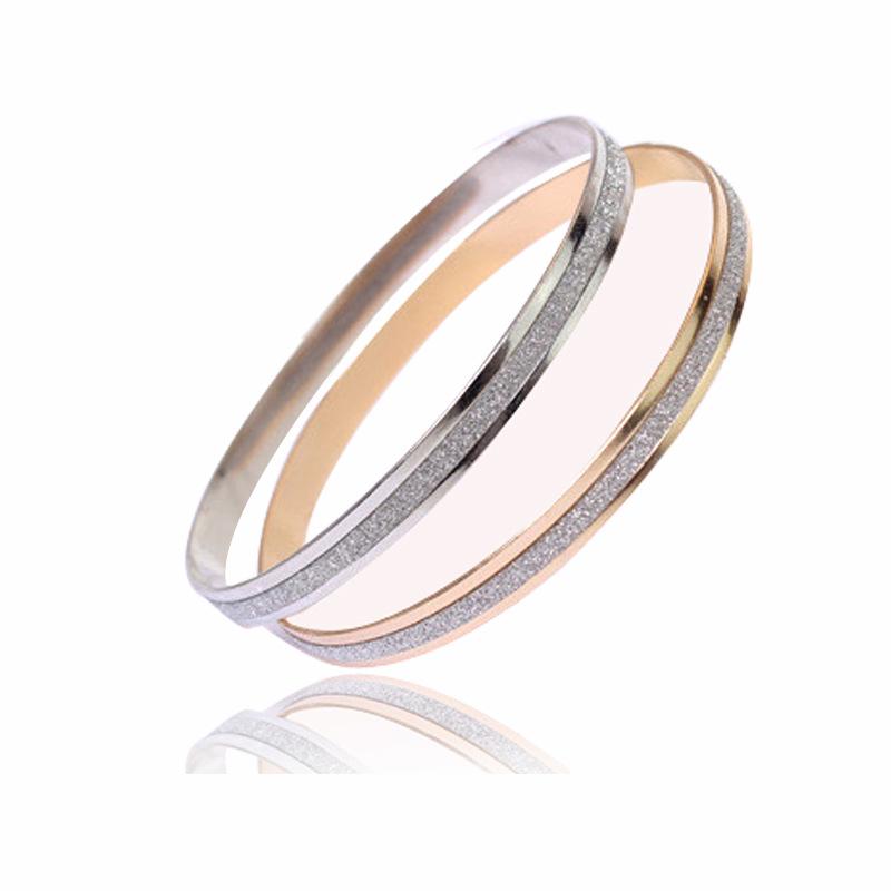 Модный элегантный матовый браслет-обруч Женские ювелирные аксессуары Браслет KTJ