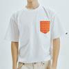 MLB T Shirts Unisex White Crew Neck Moderate Straight Fit 31TSMB031-07W