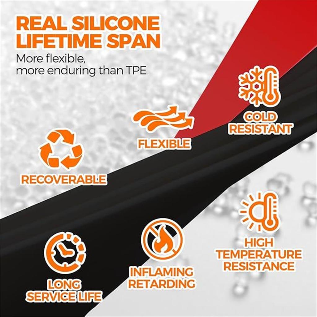 Большой дверной стопор, шумоподавитель, заглушка для двери, защитный кожух для нижней части двери, регулируемая двойная дверь