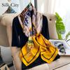 High-quality Luxurious Silk Scarves Headband Scarfs Neck Scarf For Women Chain Silk Scarf Women's Decorative Shawl