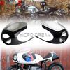 Полуобтекатель Стиль 6-1/4" Ветровое стекло Обтекатель фары Кожух Для Ducati Moto Guzzi BMW Cafe Racer Bobber Scrambler Ретро Круизер