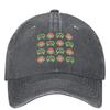 Metroid Game Pattern Baseball Cap Couple Women Sunscreen Trucker Hat Summer Vintage Outdoor Sport Baseball Caps