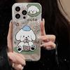 Применимый чехол для мобильного телефона iPhone17promax Щенячий молочный чай 16 Apple 14/15 Продвинутый 13 Защита от падения 12 Креативный x