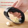 Stainless Steel Manual Garlic Press - Household Kitchen Tool for Crushing Garlic