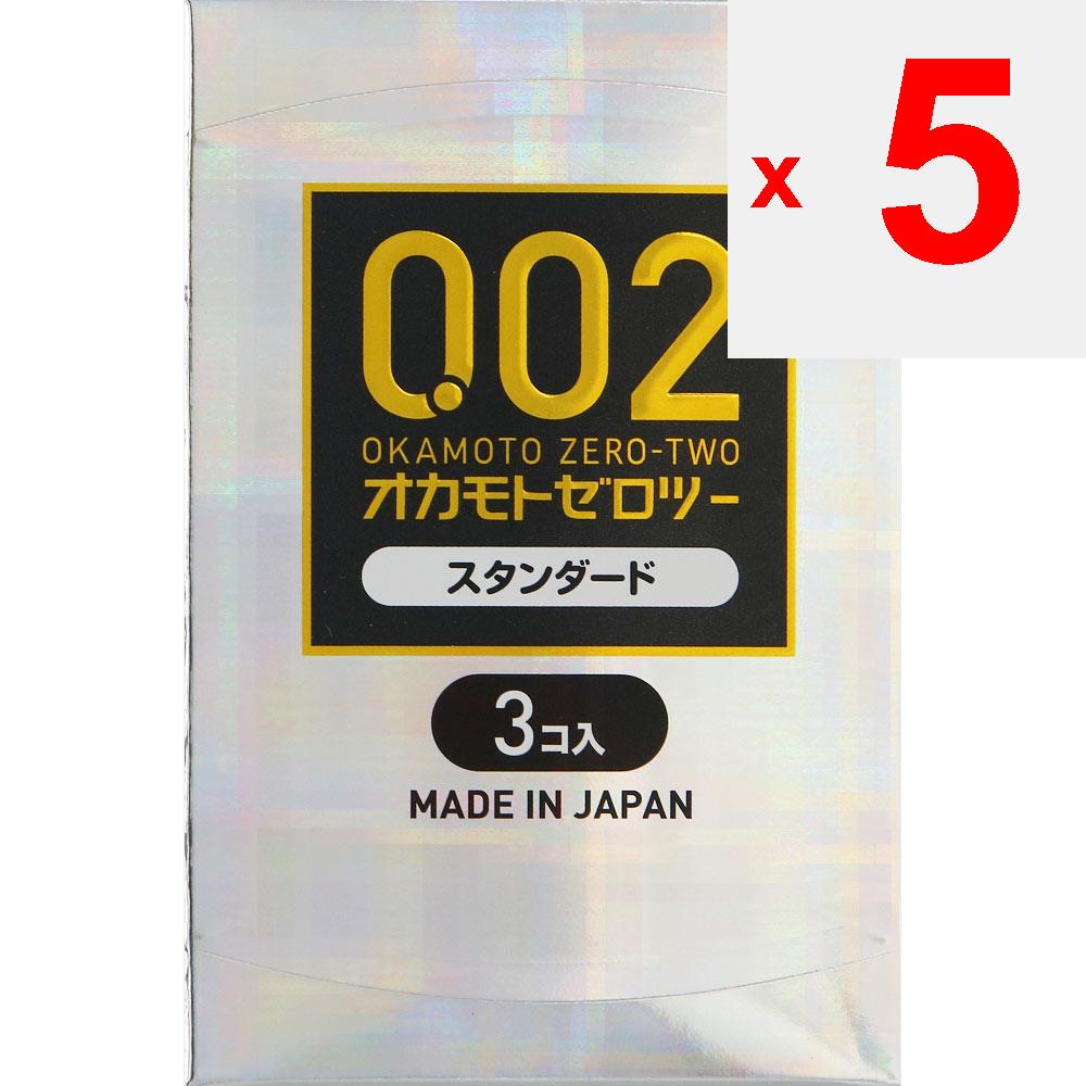okamoto Okamoto Zero Two Zero Two Clear 3 шт. Портативный стандартный тип Приятный на ощупь! портативный