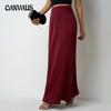 Women's Spring New Fashion Simple Long Skirt