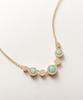 Lola Rose Heliocentric Green Opal Fashion Necklace