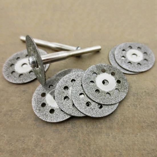 12 шт., вращающийся инструмент, лезвия для циркулярной пилы, режущие диски, диски, отрезка оправки