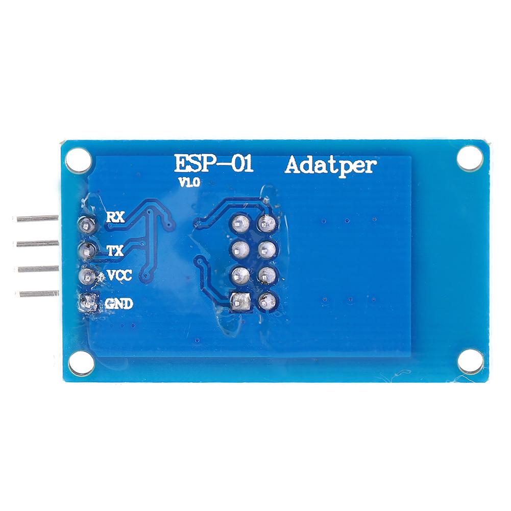 2Pcs Set ESP8266 Wifi Wireless ESP01 Adapter Module 3.3V5V Transparent Pass Through Module