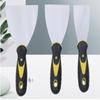 3Pcs Rubber Putty Blades Scrapers 1.5, 3 and 4 Inch Drywall Finishing Metal Scraper Tool  Wallpaper