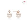[Rosemont] Silver Pearl Earrings Rc0129