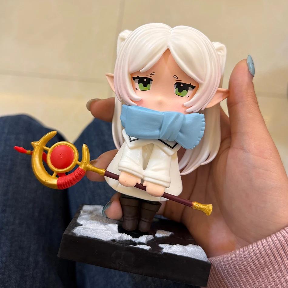 13cm Sousou no Frieren Anime Girl Figure Frieren Beyond Journey's End Fern/Himmel/Stark Action Figure Collectible Model Doll Toy