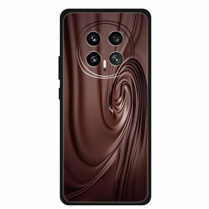 Защитный чехол для мобильного телефона For Honor Magic8 5G, с цветочным рисунком, мягкий, черный силикон, задняя крышка для Honor Magic 8 2025, чехол Funda