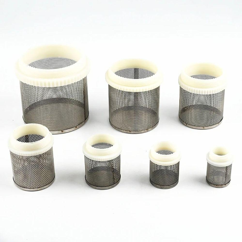 1 шт. Фильтр для шланга очистки воды, фитинг для водяного насоса, сетчатый фильтр из нержавеющей стали 304, соединение 1/2" 3/4" 1", сетчатый фильтр-перколятор