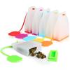 Food-grade Silicone Tea Bags Colorful Style Strainers Herbal Loose Tea Infusers Filters Scented Teaware Infusers Kitchen Tools