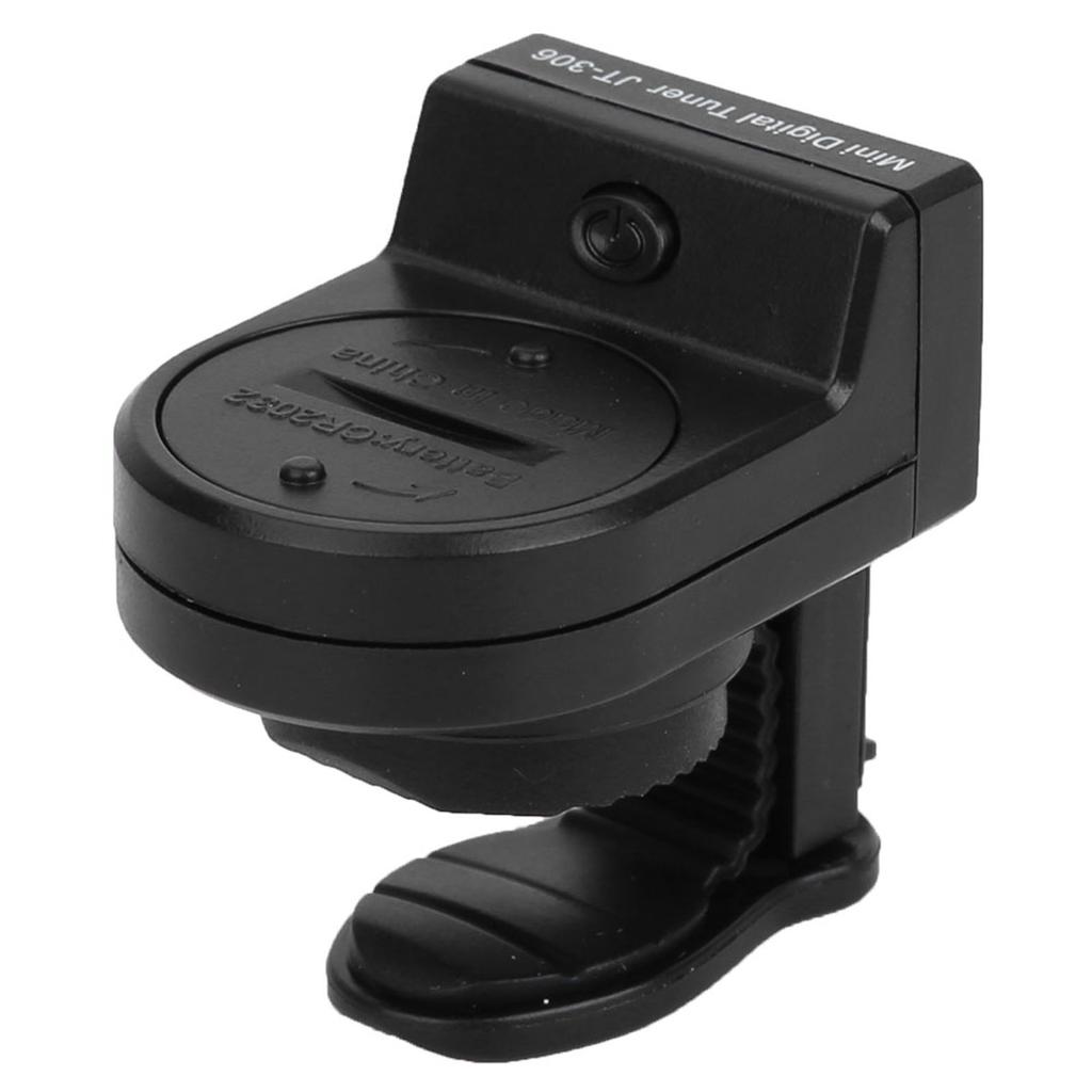 JT-306 Прочный электрический многофункциональный тюнер для гитары, укулеле, бас-скрипки, аксессуар