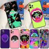 Применимо к чехлу для мобильного телефона iPhone12 Mini, эстетика, мультфильм, инопланетянин, космический чехол для мобильного телефона, отправленный от имени