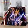 Fullmetal Alchemist Cartoon Anime Soft Plush Blanket,Flannel Blanket Throw Blanket for Living Room Bedroom Bed Sofa Picnic Cover