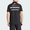 adidas Мужская поло-рубашка с полосками Mercedes - Amg Petronas Formula 1 Team, с коротким рукавом, топ KE5523