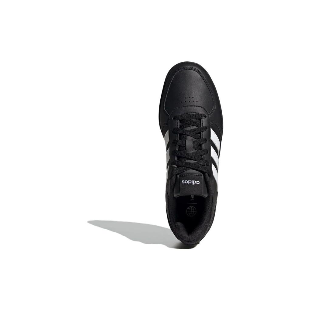 Adidas Neo Courtbeat Synthetic Leather Minimalist Comfortable Durable Low-Top Skate Shoes Unisex Sneakers Black White ID9660