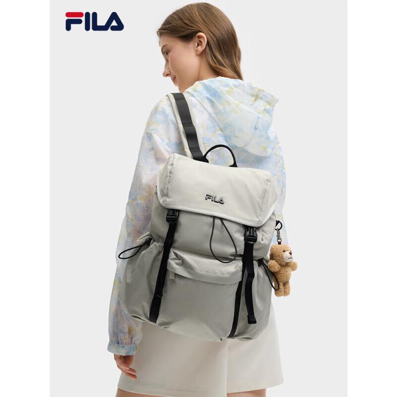 FILA Unisex Plush Bear Backpack