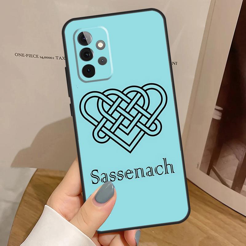 Outlander Sassenach Design Funda For Samsung Galaxy A15 A25 A35 A55 A52 A32 A12 A14 A34 A54 A51 A71 A53 A13 A33 Case
