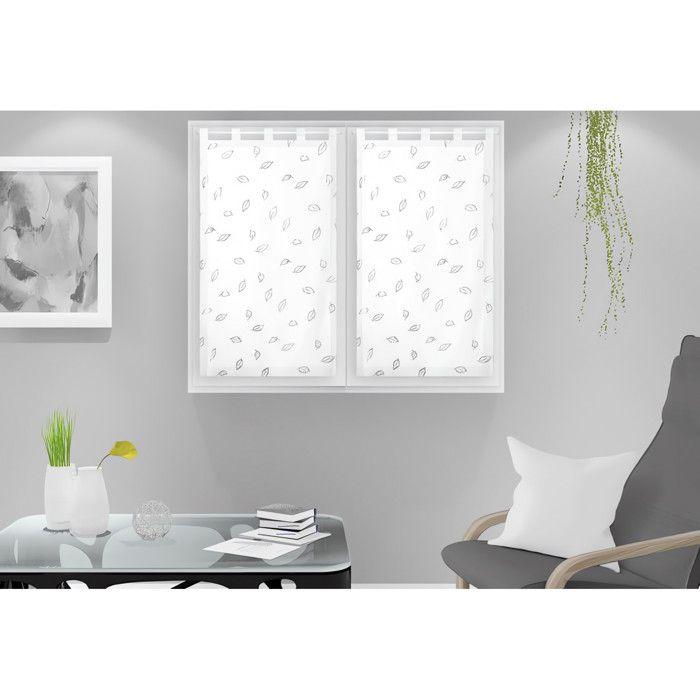 Pair of 45x90 Cm LAURENE Curtains, by Soleil d'Ocre