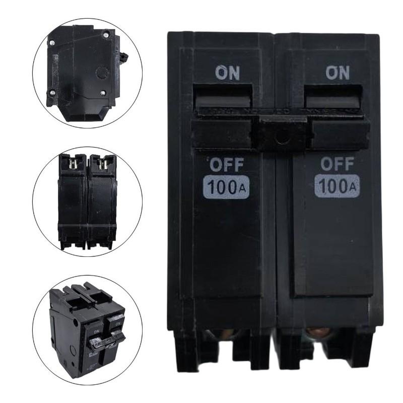 FOR GE For Q Line Thick Series Compatible THFor QL21100 Circuit Breaker 100 AMP Interrupt Capacity 10KAIC Residential