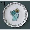 8'' Итальянская керамическая тарелка Ginori 1735 Neptune Journey для настенного декора для гостиной, спальни