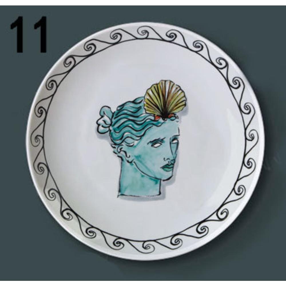 8'' Итальянская керамическая тарелка Ginori 1735 Neptune Journey для настенного декора для гостиной, спальни