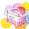 Electric balloon pump balloon blowing machine air pump double hole automatic air pump inflatable balloon machine wedding room ba