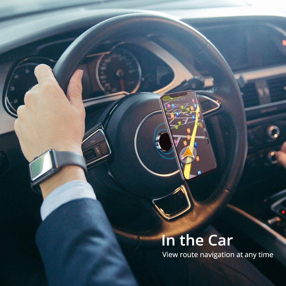 FONKEN Универсальный магнитный держатель для телефона. Настенный держатель с сильным магнитом. Автомобильная навигационная подставка.