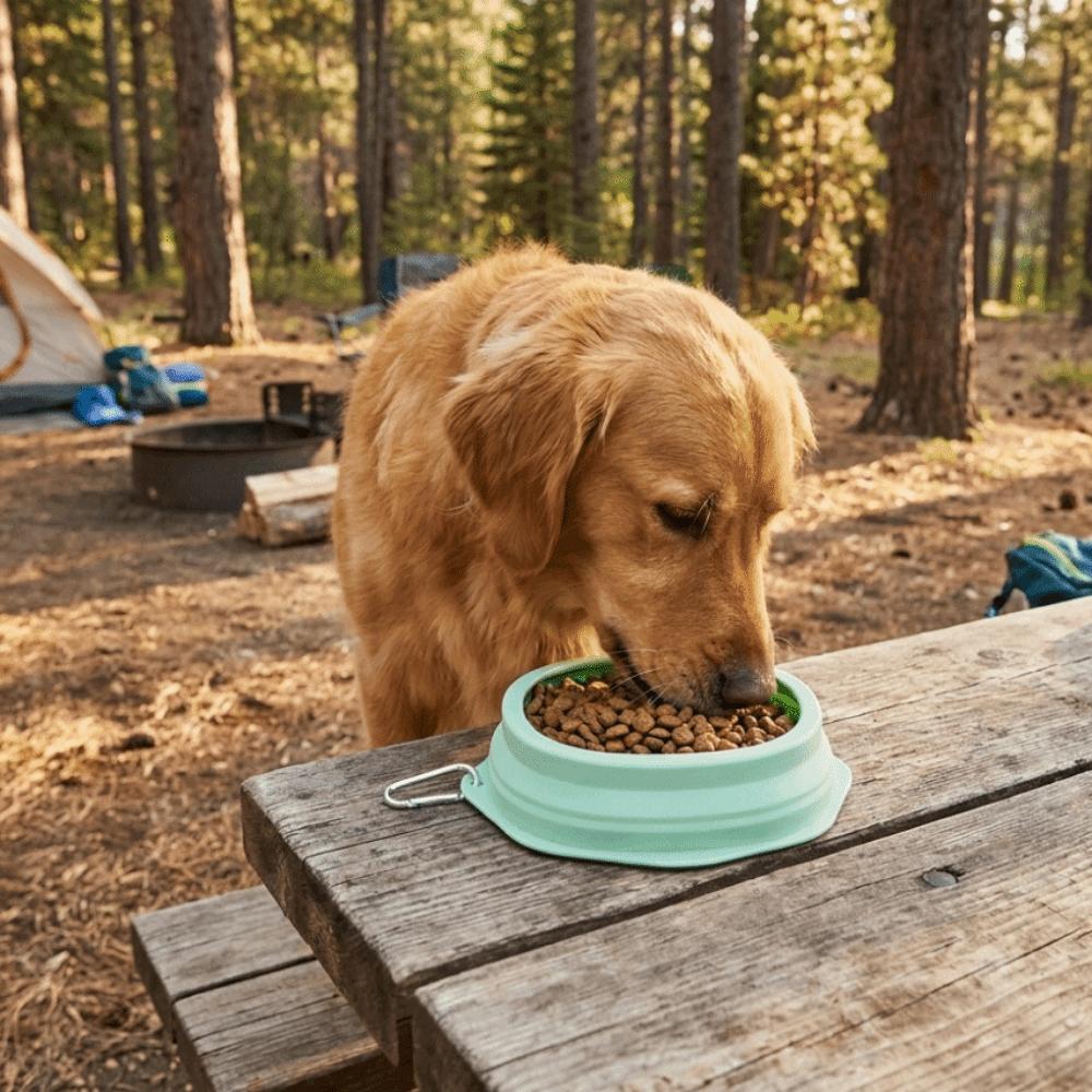 Prevent Overflow Silicone Pet Bowl Hanging Pet Food Dish Pet Water Bowl Pet Feeding Supplies
