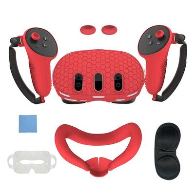 Силиконовый защитный чехол 7 в 1 для гарнитуры Meta Quest 3 VR