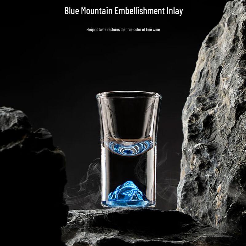 Набор рюмок для байцзю Jiakangming из роскошного хрустального стекла