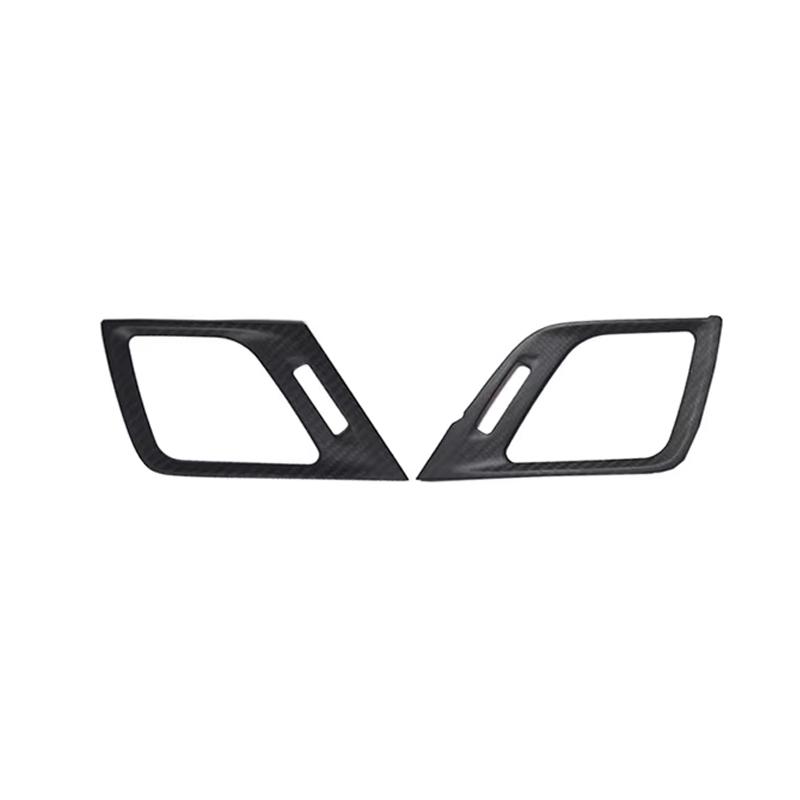 For Porsche 911 992 2019-2026 Real Carbon Fiber Car Side Air Outlet Cover Decorative Car Interior Accessories